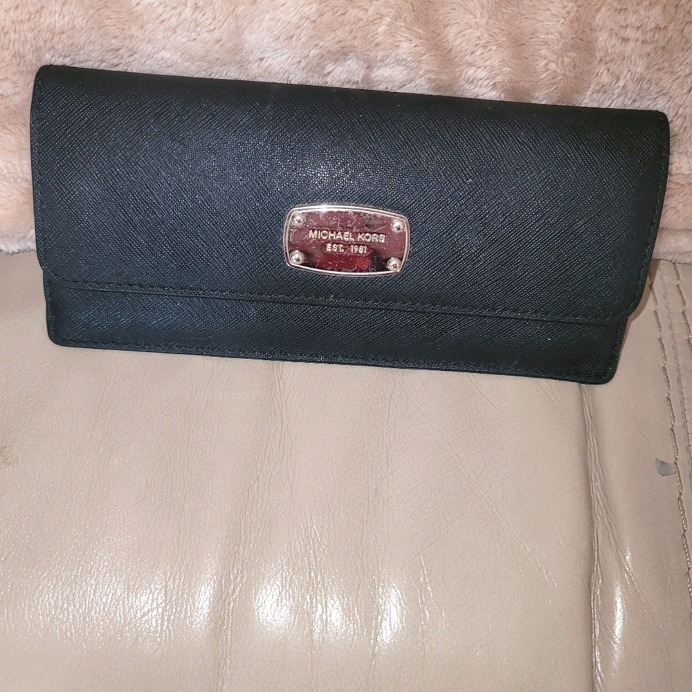 Michael Kors Slim Profile Leather Wallet